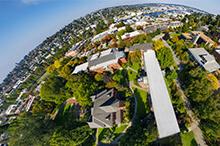 A 360 view of the Seattle Pacific University campus.